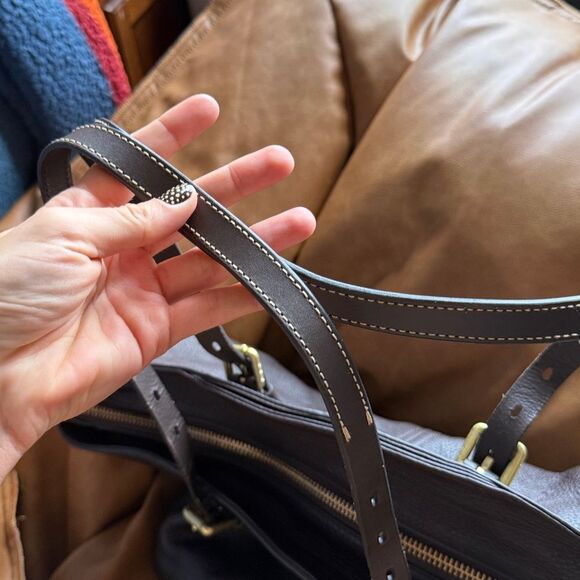 Cole Haan Loralie Top ZIP Tote - Picture 8 of 14